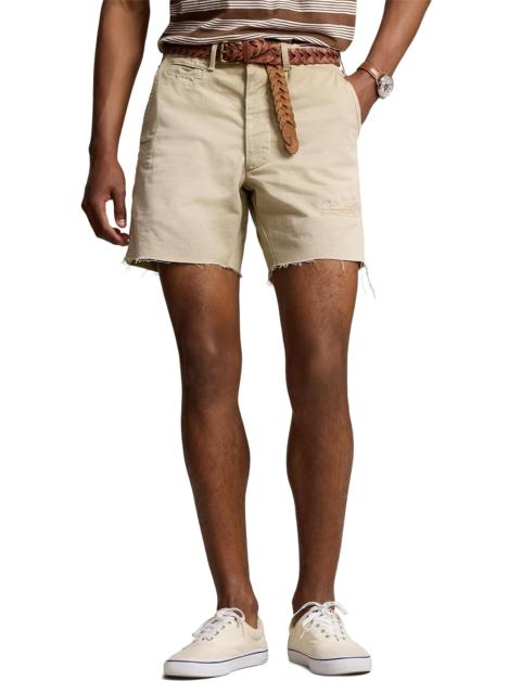 Polo Ralph Lauren Men's Willard Twill Cut-Off Flat-Front Shorts - Haywell