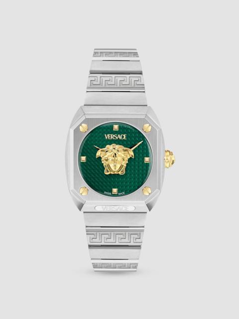 VERSACE Women's Medusa Antares Stainless Steel Bracelet Watch/35MM - Silver