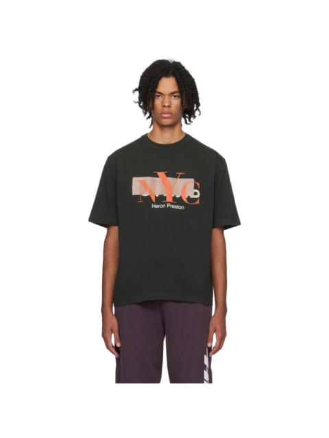 Heron Preston Black 'NYC' Censored T-Shirt