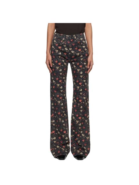 R13 Black Jane Jeans