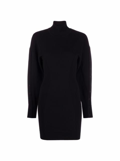 Diesel roll-neck knit dress