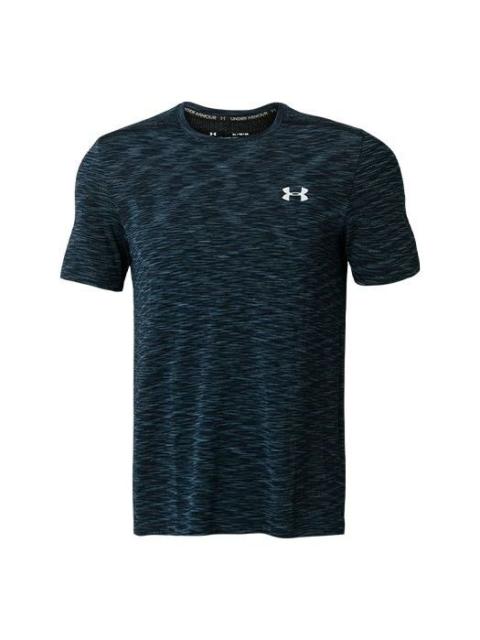 Under Armour Under Armour Seamless Short Sleeve T-shirt 'College Navy' 1347751-408