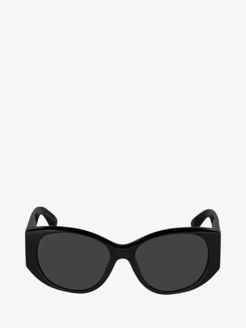 BALENCIAGA Women's Nano Round Sunglasses in Black