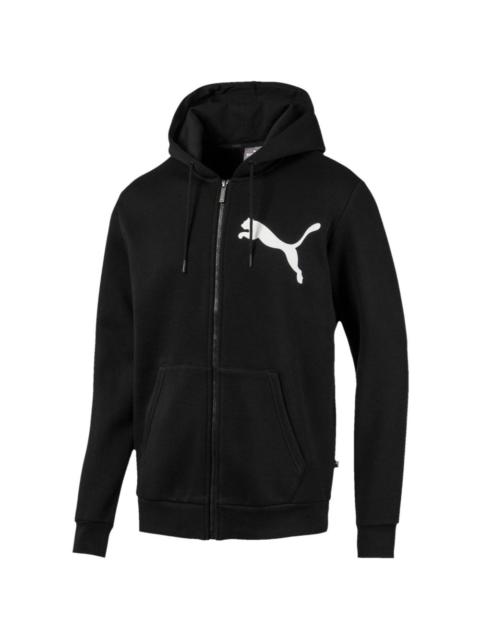 PUMA full-zip logo hoodie