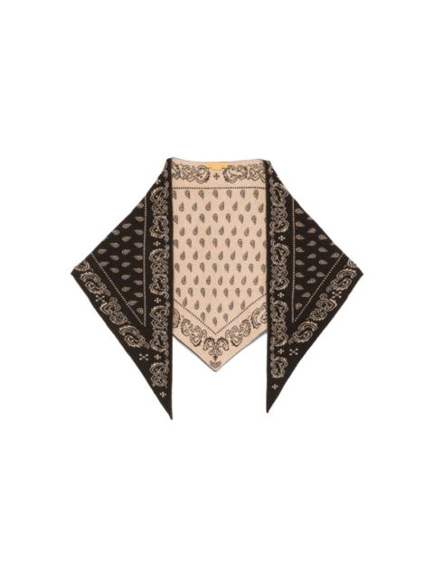 GUEST IN RESIDENCE paisley-patterned bandana scarf