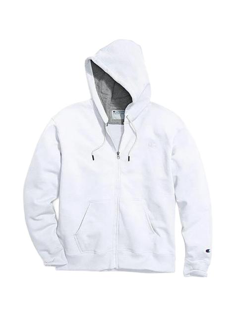 Champion Powerblend Sweats Full Zip Jacket "White" CS0891 045
