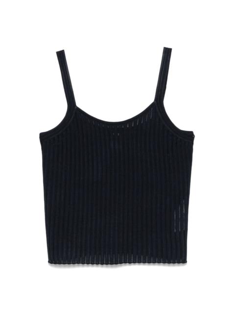 ribbed tank top