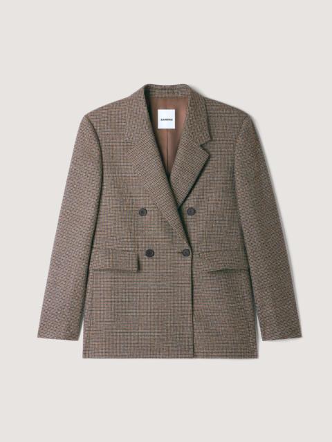 Sandro PRINCE OF WALES CHECK JACKET