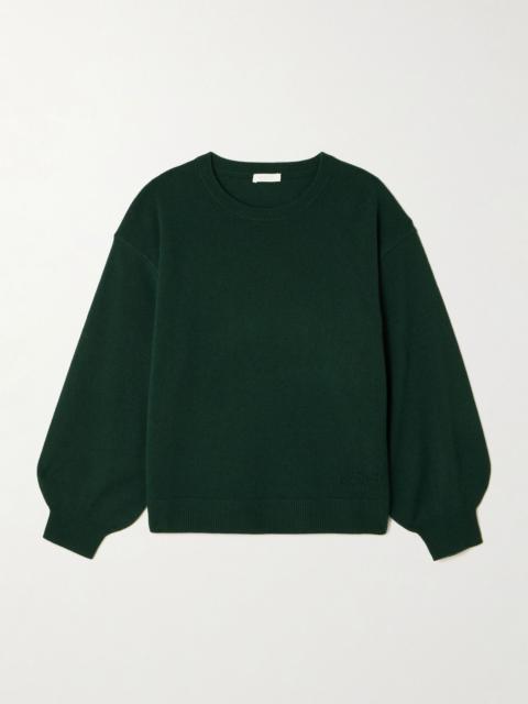 ERES Colorama Maille Famous wool and cashmere-blend sweater Green