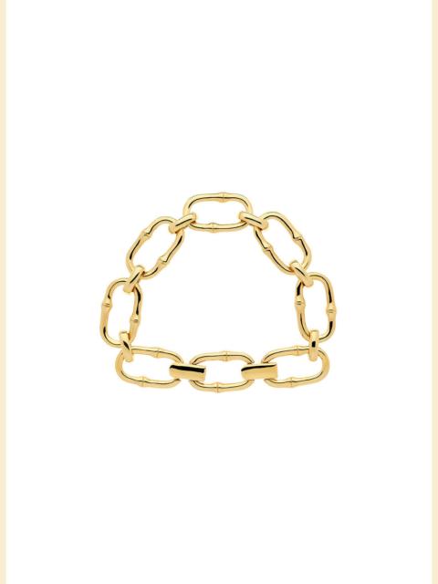 MELISSA ODABASH GOLD STATEMENT CHAIN BRACELET