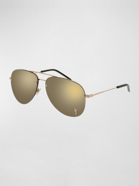 Classic 11 Monochromatic Aviator Sunglasses