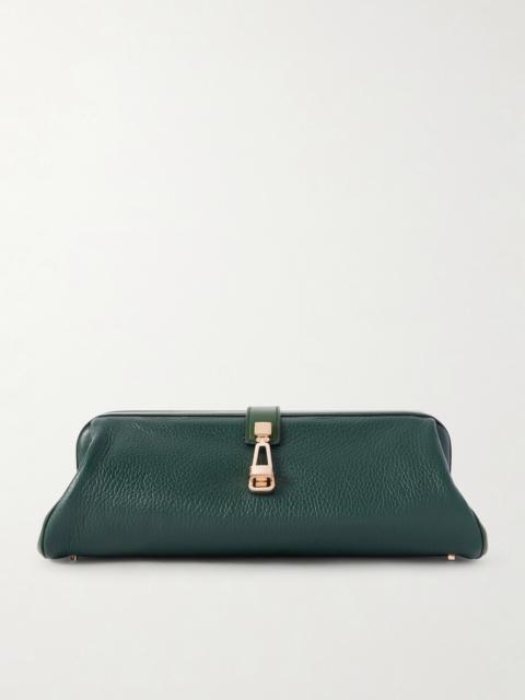 GABRIELA HEARST Paola Textured-leather Clutch