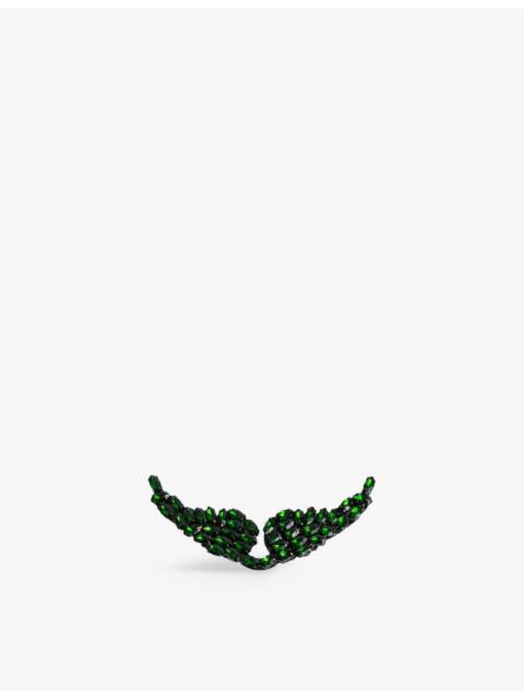 Zadig & Voltaire Swing Your Wings brass charm