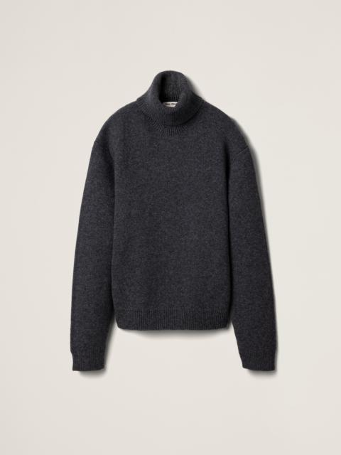 Miu Miu Shetland wool turtleneck jumper