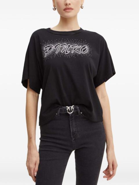 PINKO logo-embellished T-shirt