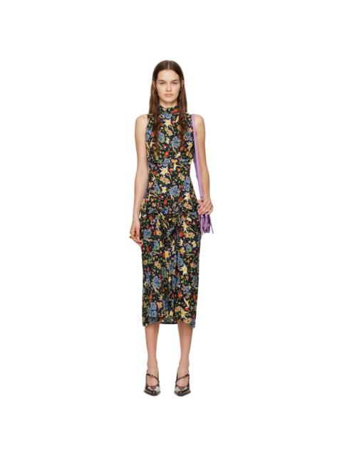 Vivienne Westwood Black Sleeveless CJ Midi Dress