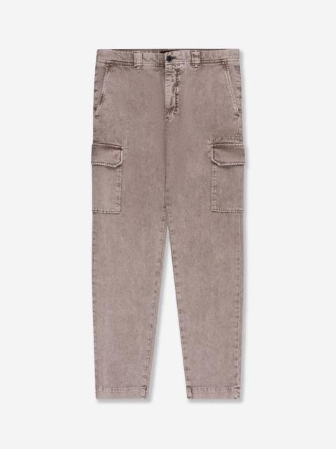 SLOWEAR Tapered fit organic cotton cargo trousers