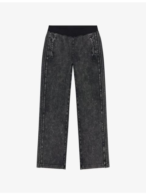 Diesel P-Alt Denim-Effect Stretch-Jersey Jogging Bottoms