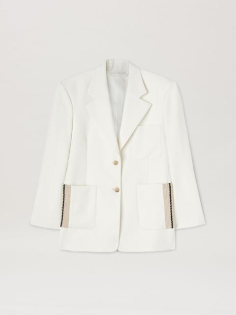 Palm Angels Knit Tape Blazer