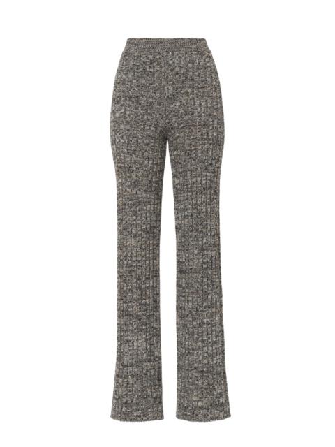 Chloé KNITTED FLARED TROUSERS