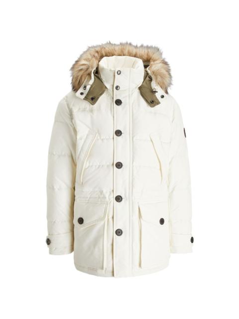 Polo Ralph Lauren hooded faux-fur coat