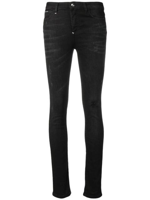 PHILIPP PLEIN 찢어진 청바지
