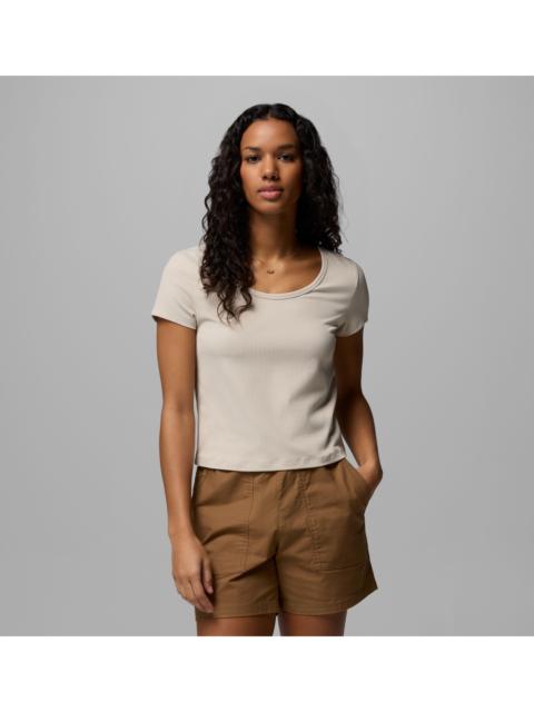 Columbia Women's Pinetown Canyon Rib Short Sleeve T-Shirt
