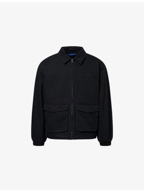 AWAKE NY Coaches Relaxed-Fit Denim Jacket
