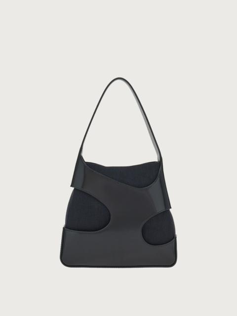 SHOULDER BAG WITH CUT-OUT DETAILING (S)