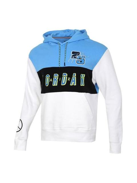 Jordan Air Jordan MENS Logo Print Basketball Black/White/Blue CV2744-412