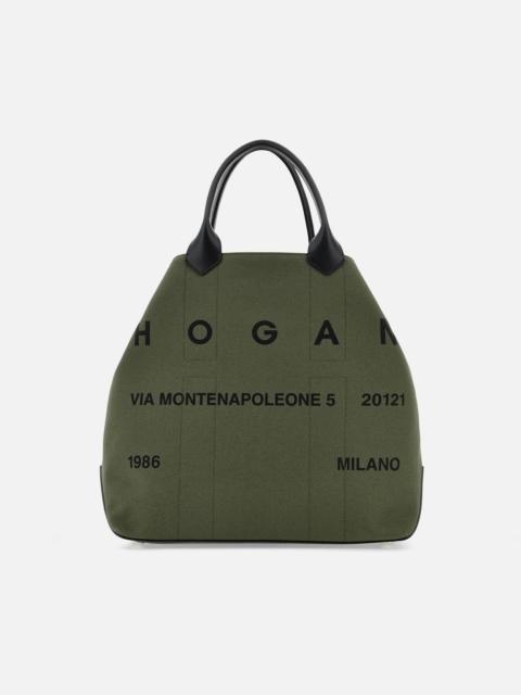 HOGAN Hogan Script Shopping Bag Large