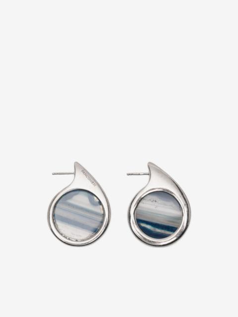 PANCONESI small agate earrings
