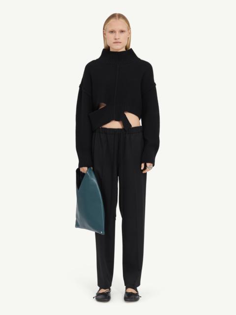 MM6 Maison Margiela Drawstring Tailoring Wool Trousers
