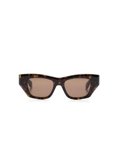 Alaïa tortoiseshell-effect tinted sunglasses