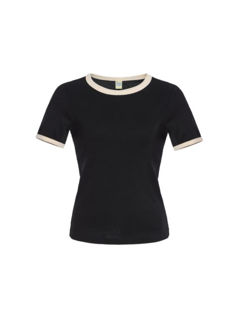 FLORE FLORE Exclusive Riviera Car Cotton T-Shirt black