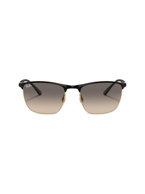 Ray-Ban square-frame tinted sunglasses