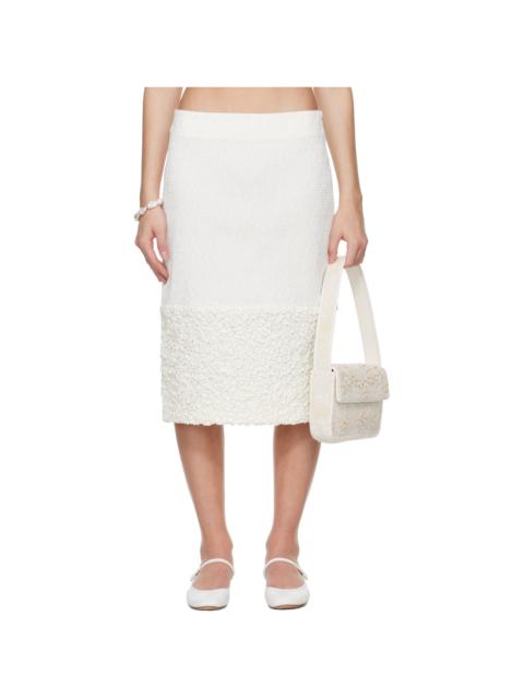 SUPER YAYA SSENSE Exclusive Bridal Capsule Nadine Miniskirt