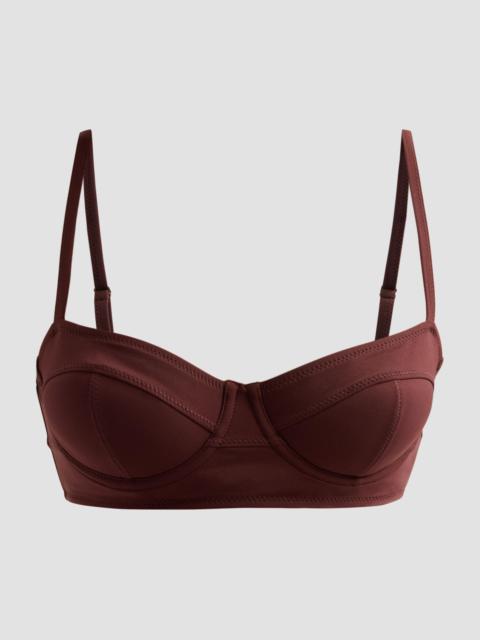 ULLA JOHNSON Women's Zahara Bikini Top - Urchin