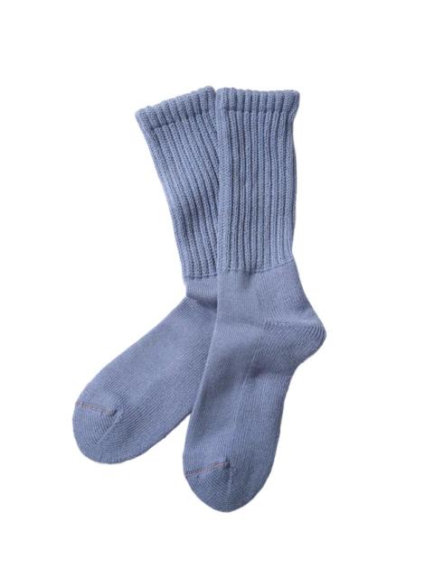 ROTOTO® R1334 Loose Pile Crew Socks - Smokey Blue