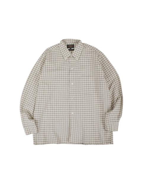 BEAMS PLUS Open B.D. Sucker Plaid Green