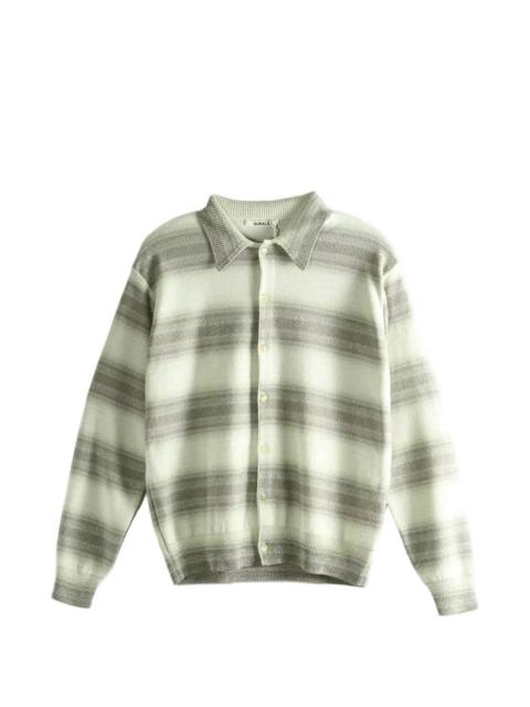 AURALEE striped cardigan