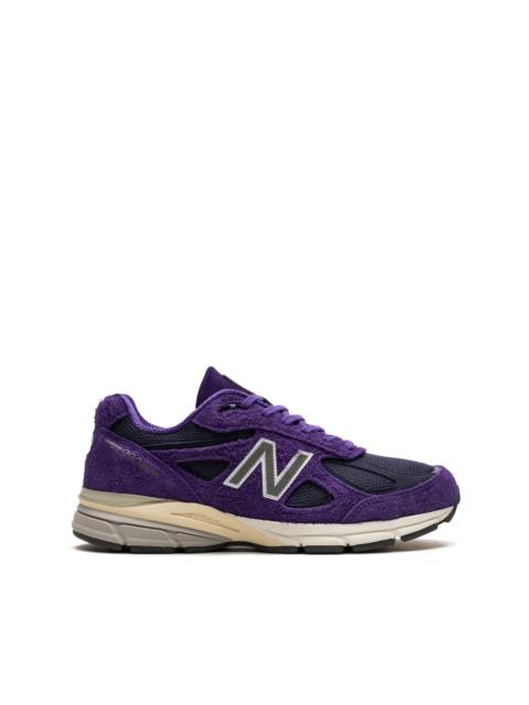 990v4 suede "Purple" sneakers