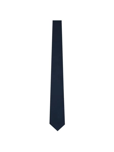 FERRAGAMO Navy Silk Tie