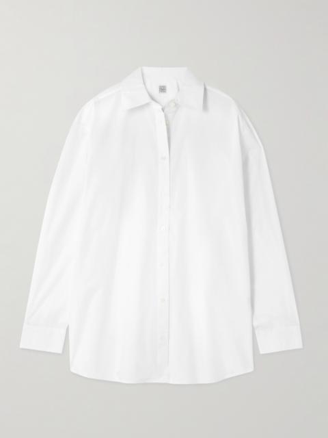 TOTEME Garderob Organic Cotton-poplin Shirt