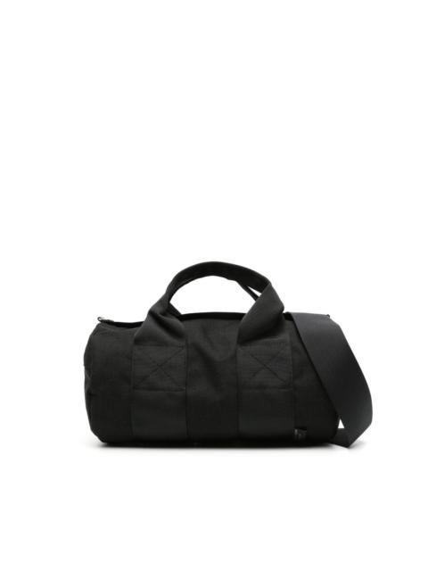 Comme des Garçons Homme Plus logo-patch zipped bag