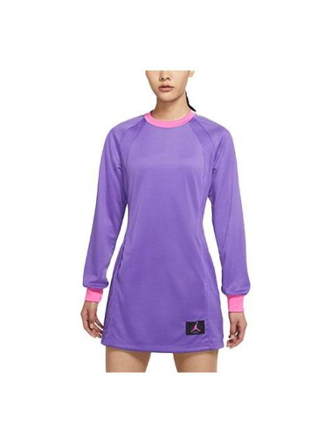 Jordan (WMNS) Air Jordan Long-Sleeve Dress 'Purple' DA1535-511