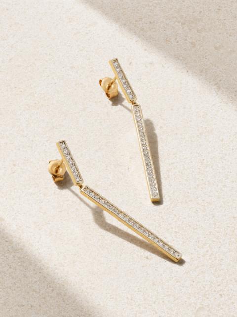 MATEO 14-karat Gold Diamond Earrings