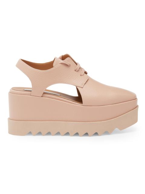 Stella McCartney Women's Elyse 75MM Cut-Out Platform Derby Shoes - Blush