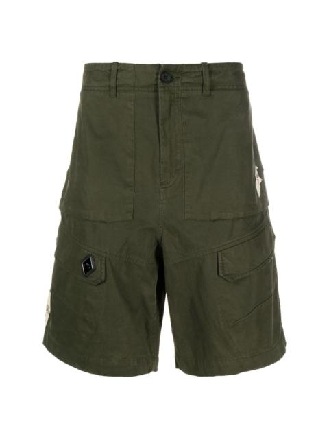 A-COLD-WALL* logo-patch cargo shorts