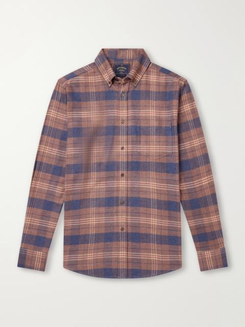 Portuguese Flannel Logia Checked Cotton-Flannel Shirt